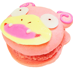 ヤドンのいちごマカロン